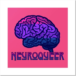 Neuroqueer Bi Posters and Art